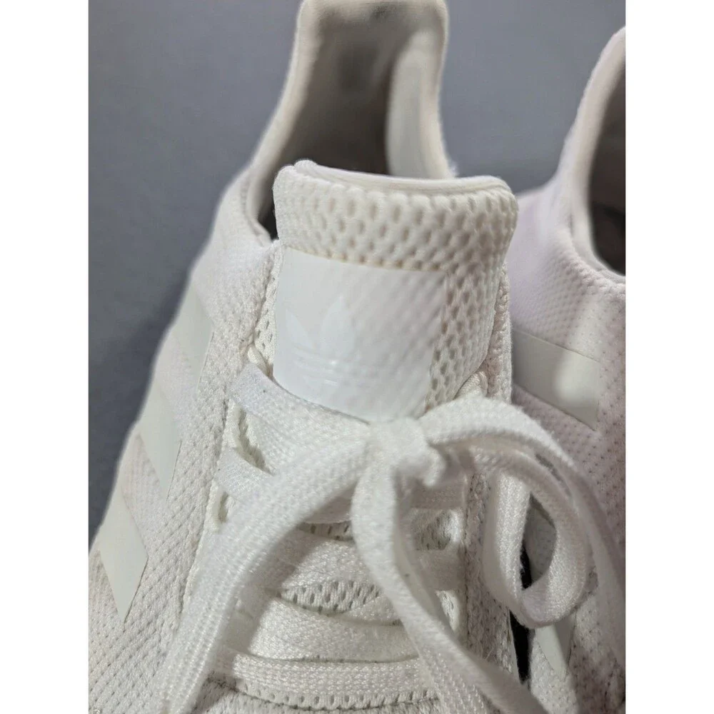Adidas Swift Run Mens Size 11 White Knit Running Shoes Sneakers Athletic